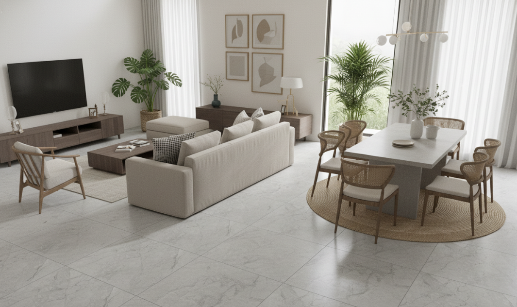 Kinh nghiệm chọn gạch ốp lát Ấn Độ theo từng không gian