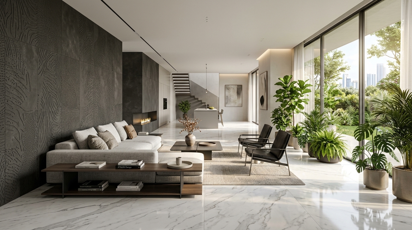 FTILES – Dẫn Đầu Xu Hướng Gạch Ốp Lát 2026: Khi Công Nghệ Chạm Đến Cảm Xúc