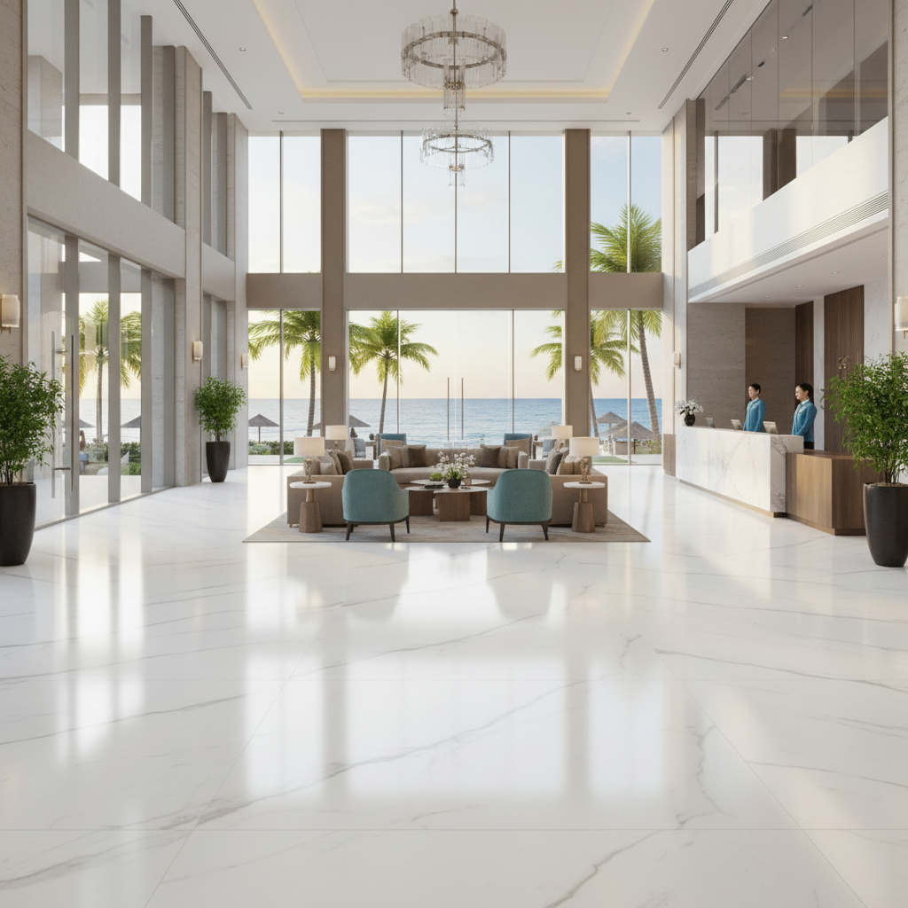 FTILES 600X600 ATLANTIC WHITE M66015