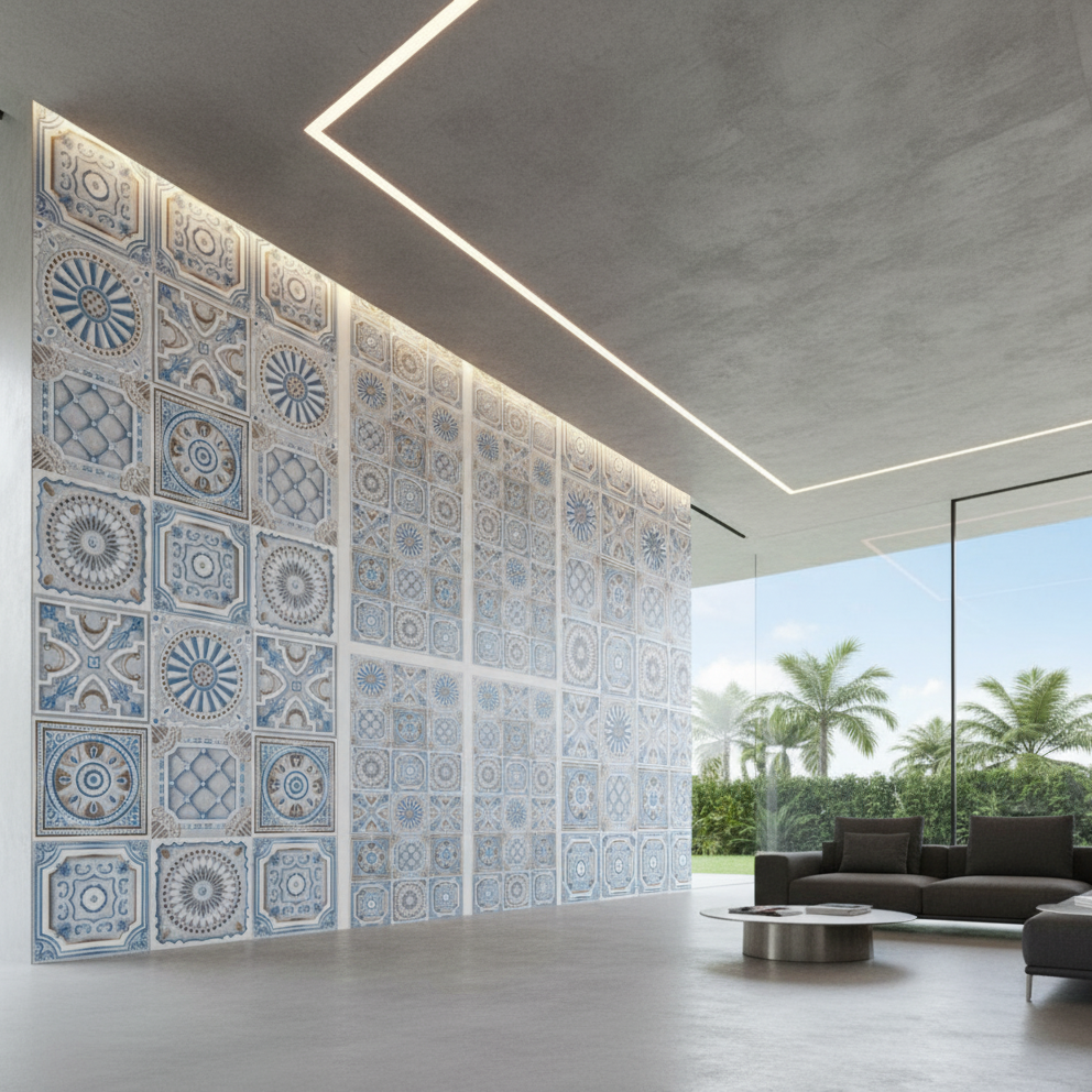 FTILES 600X1200 MOROCCON AQUA M62055