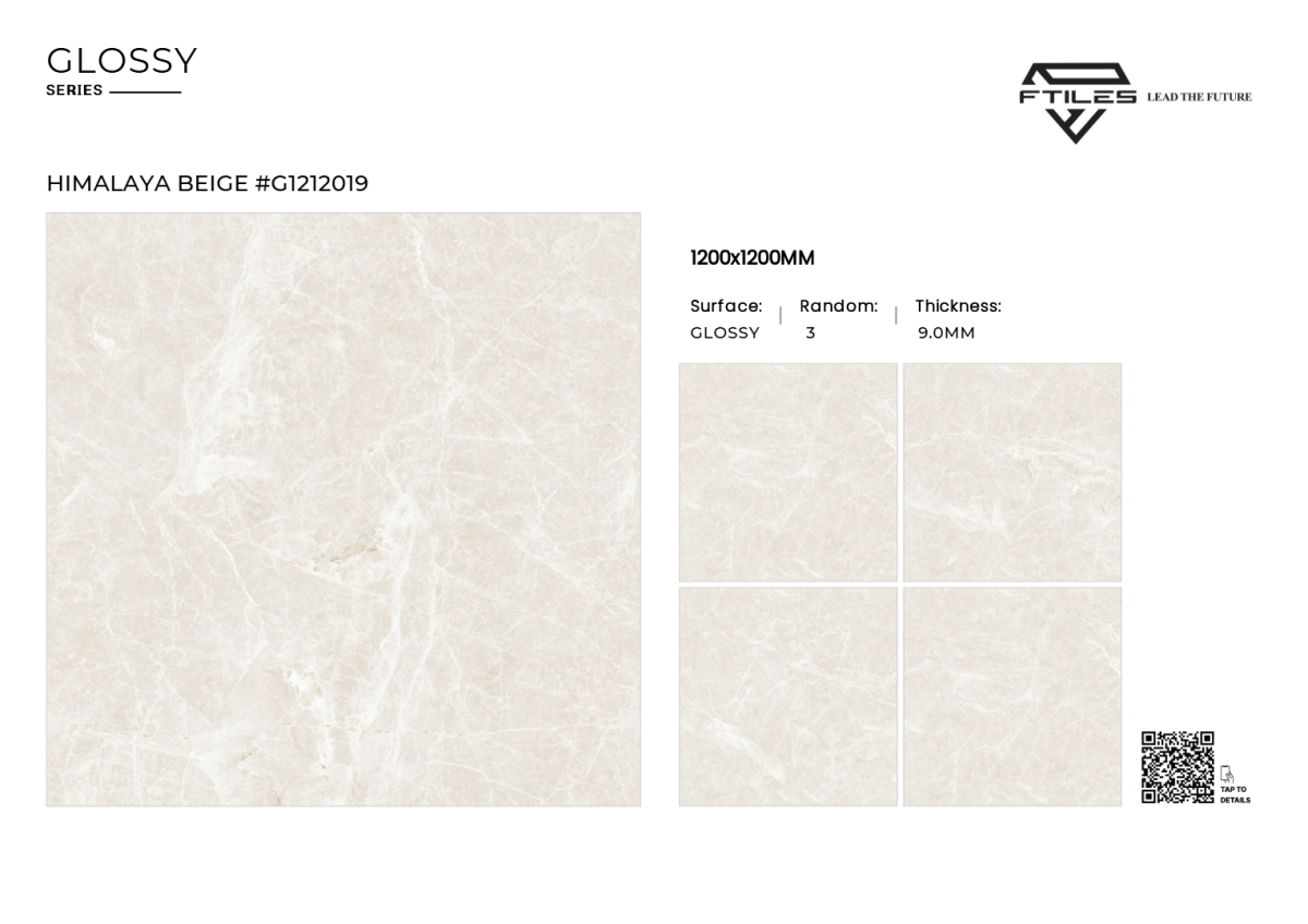 FTILES 1200X1200 HIMALAYA BEIGE G1212019