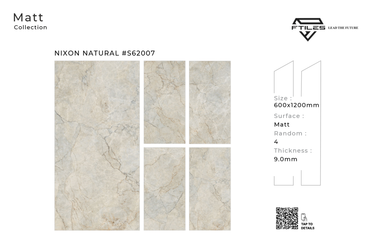 FTILES 600X1200 NIXON NATURAL S62007