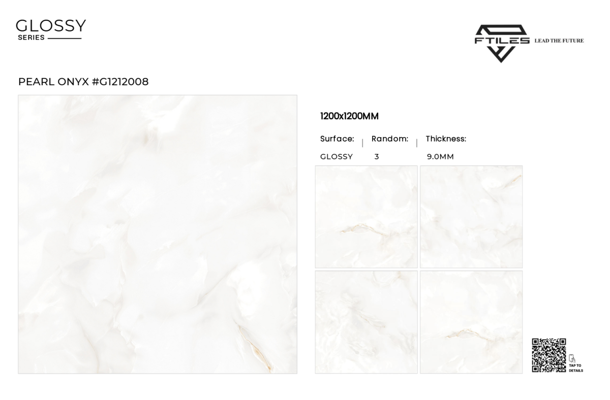 FTILES 1200X1200 PEARL ONYX G1212008
