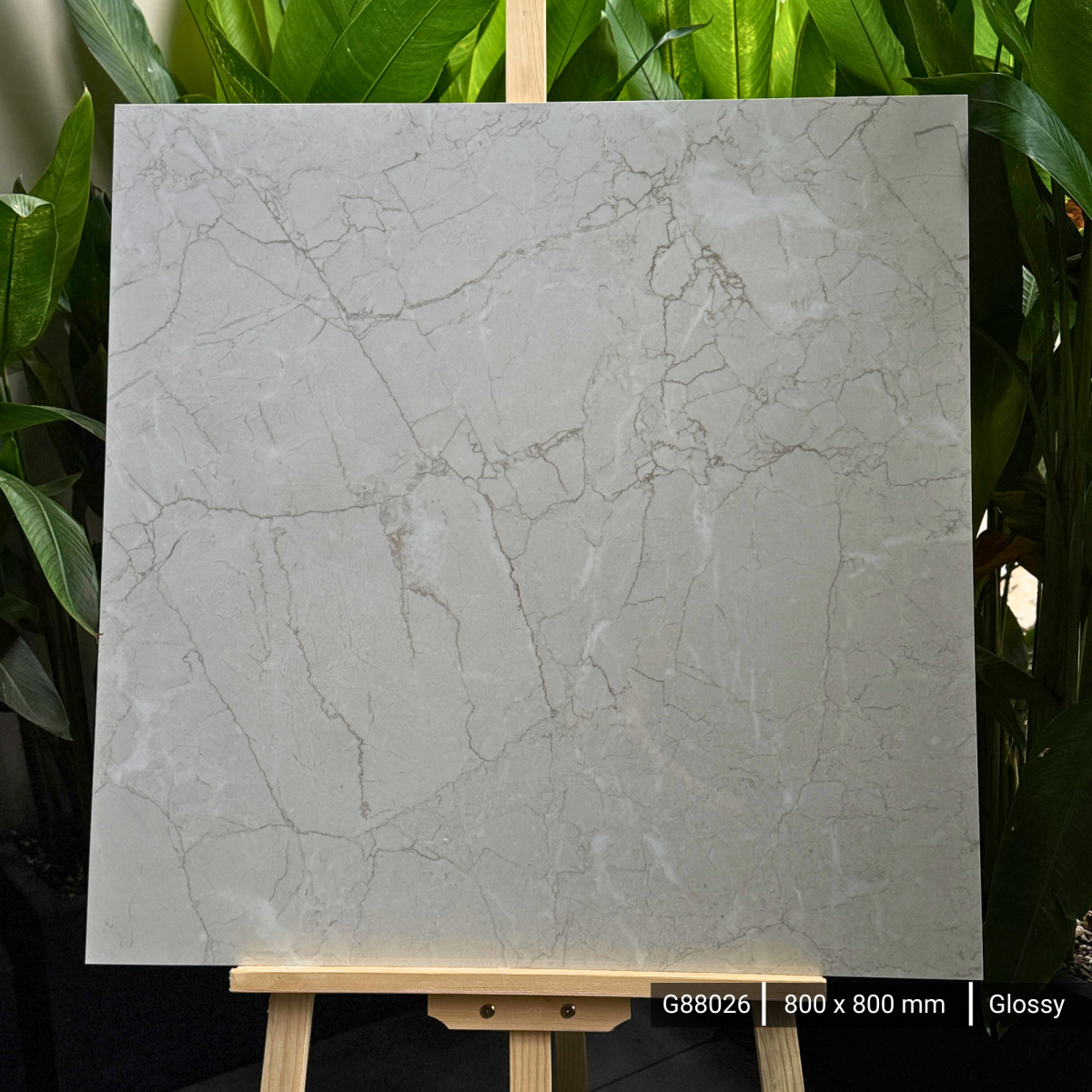 FTILES 800X800 HALDEN GREY  G88026